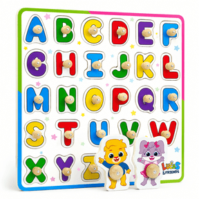 Wooden Alphabet Blocks for Kids Educational Toys for Toddlers