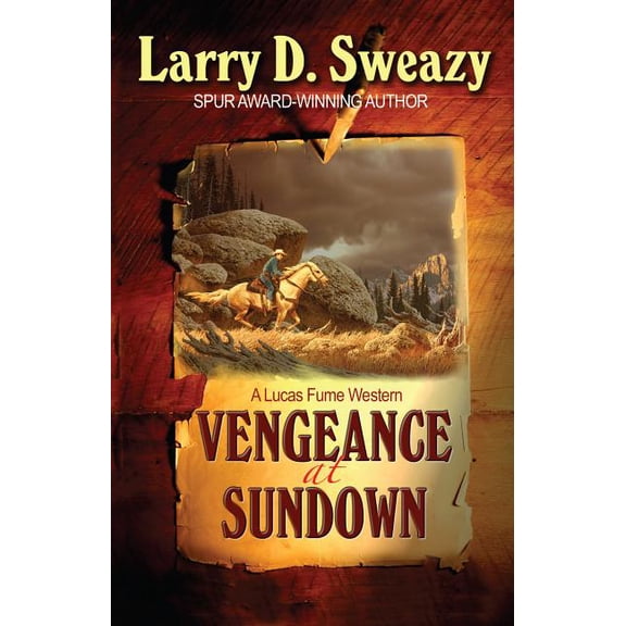 Pre-Owned Lucas Fume Western: Vengeance at Sundown (Paperback)(Large Print)