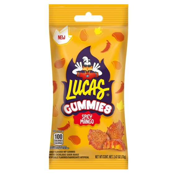 Lucas Gummies Mango Flavor, 2.47 oz