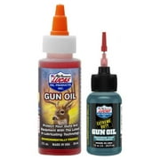Lucas Gun Oil 2oz Original 10006 & Extreme Duty 1oz Needle Oiler 10875