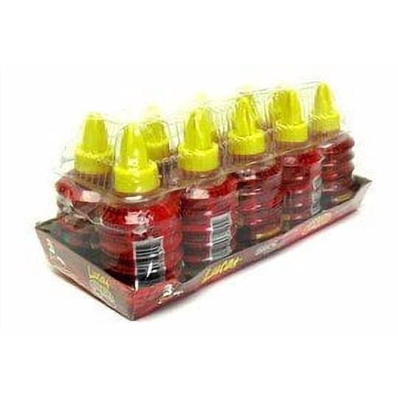Lucas Gusano Chamoy 1.26 Oz 10 Pieces (Pack of 6)