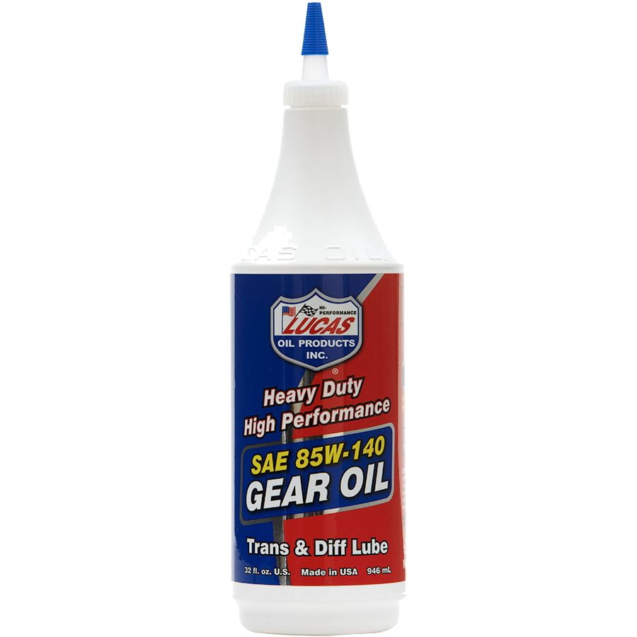 Lucas Heavy Duty 85W-140 Gear Oil, 1 Qt