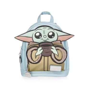Star Wars Mandalorian Grogu Women's 10.5" Mini Backpack, Mint
