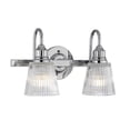 thumbnail image 1 of Lucas McKearn Addison 2 Light Bath Light in Polished Chrome, 1 of 2