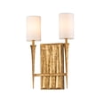 thumbnail image 1 of Lucas McKearn Crest 2 Light Gold Sconce, 1 of 4