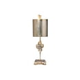 thumbnail image 1 of Lucas McKearn Cross Traditional Resin Table Lamp in Silver Leaf, 1 of 4