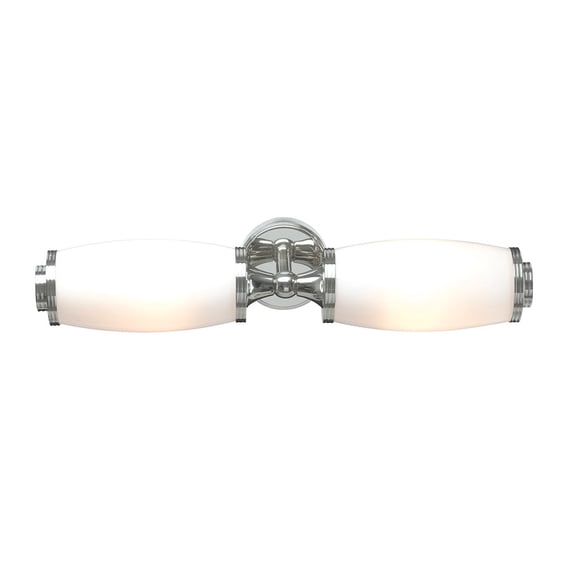 Lucas McKearn Eliot 2 Light Bath Light in Polished Chrome