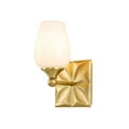 thumbnail image 1 of Lucas McKearn Epsilon 1-light Metal Bath Vanity Light in Aged Brass, 1 of 4