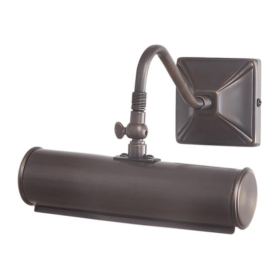 Lucas McKearn Leo 1-Light Small Traditional Metal Wall Sconce in Dark Bronze