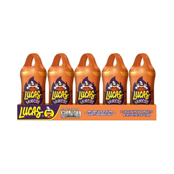 Lucas Muecas Mango, 0.88 oz, 10 Packages