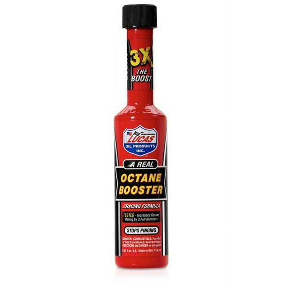 Lucas Octane Booster 10930 Performance Enhancer Automotive Additive, 5.25 oz