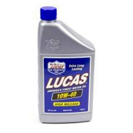 Lucas Oil 1 qt. 10W40 Conventional High Performance Motor Oil