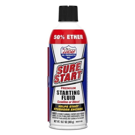 Lucas Oil 10.7 oz Lucas Sure Start Premium Starting Fluid