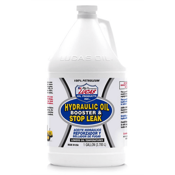 Lucas Oil 10018 Hydraulic Oil Booster and Stop Leak Fluid Additive, 1