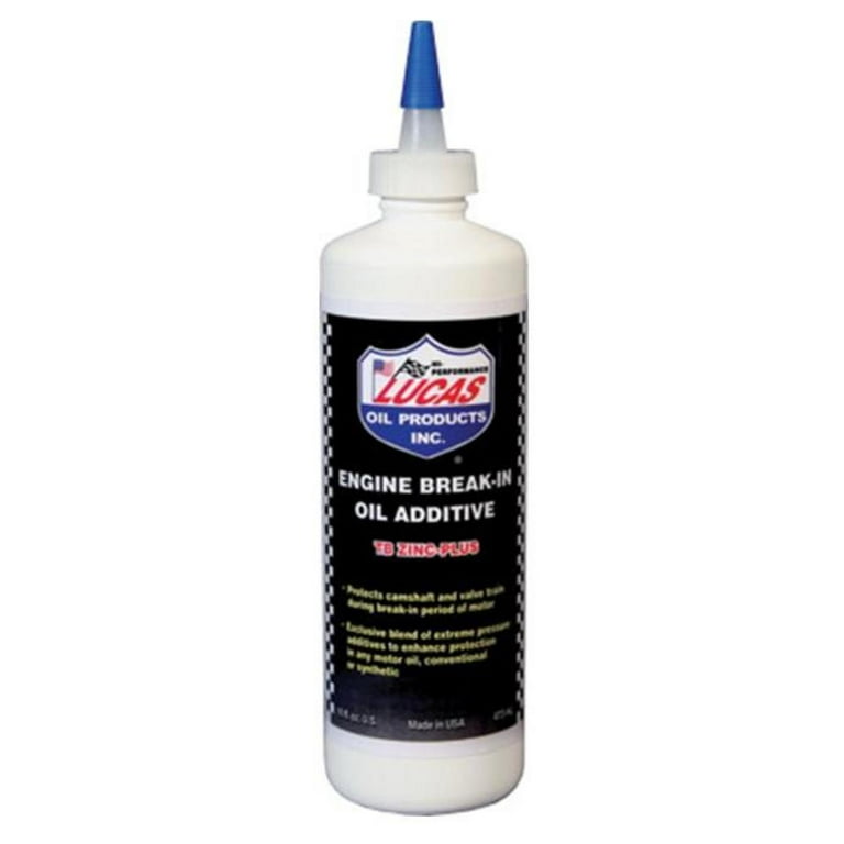 Lucas Oil 10063 Engine Break-In Oil Additive - 16oz. - Walmart.com