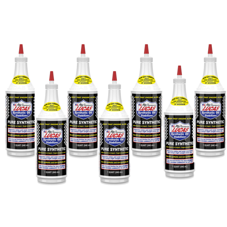 Lucas Oil 10130 Pure Synthetic Oil Stabilizer Pack of 7