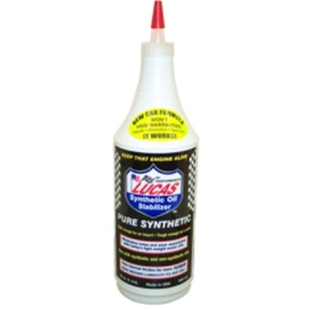 Free Shipping! Lucas Oil 10130 Synthetic Oil Stabilizer - Walmart.com ...