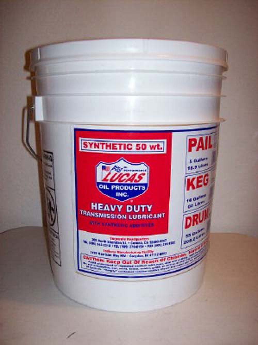 Lucas Oil Synthetic 50 Wt. Gear Oil, 1 qt