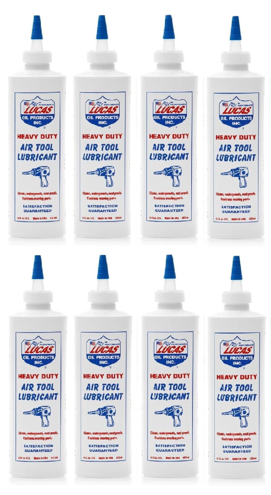 Lucas Oil 10216 Air Tool Lubricant  Extends Tool Life, Disperses Water,  Protects Against Rust Rust Prevention Oil
