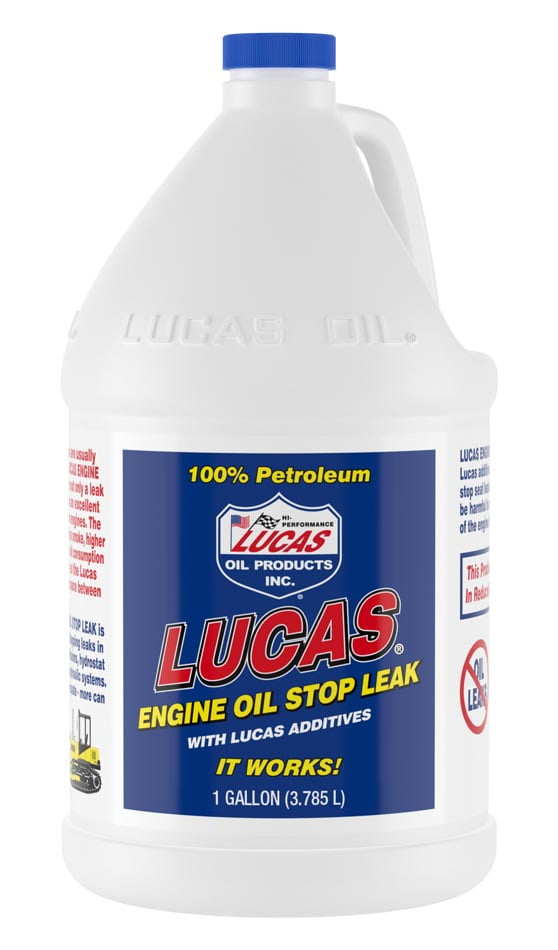 Lucas Oil 10279 Engine Oil Stop Leak Additive, Motor Restore Car
