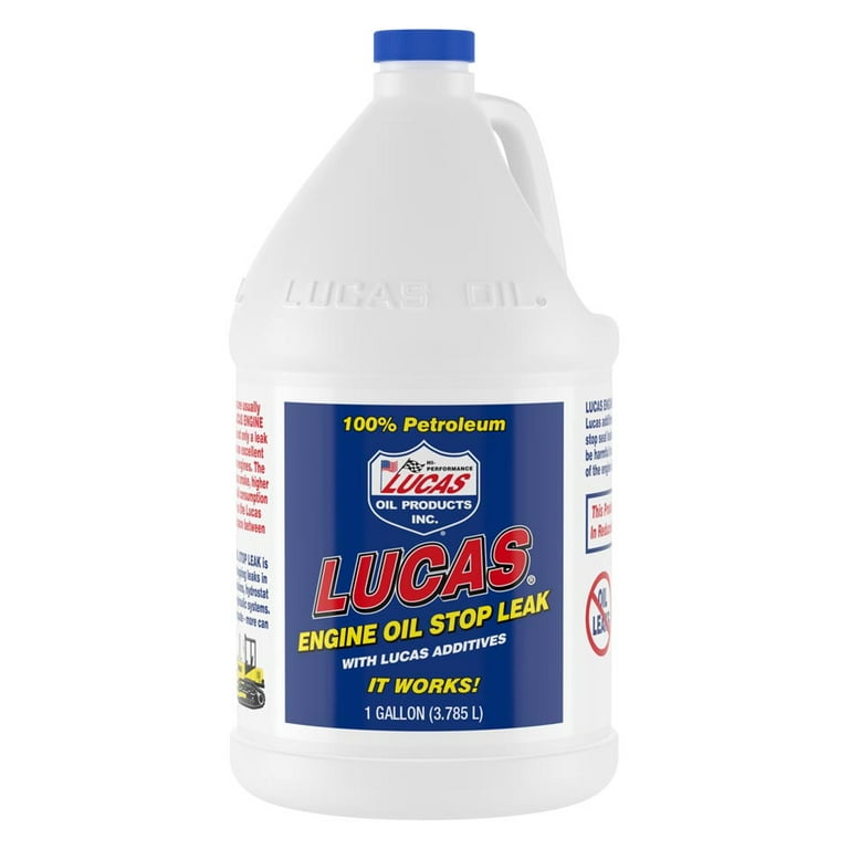 Lucas Oil 10279 Engine Oil Stop Leak Additive, Motor Restore Car