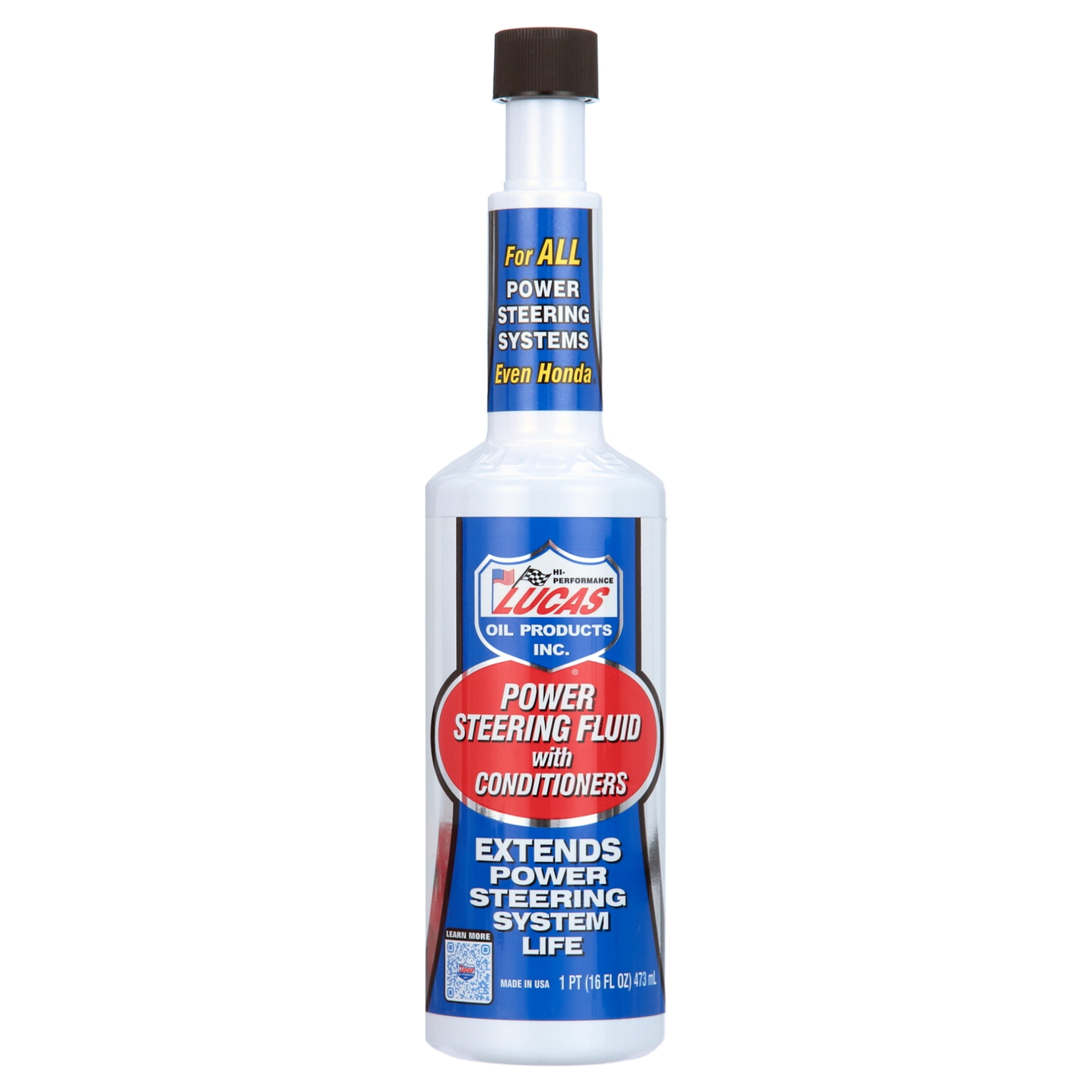 Lucas Oil 10442 Power Steering Fluid with Conditioners 16 Ounce Bottle ...