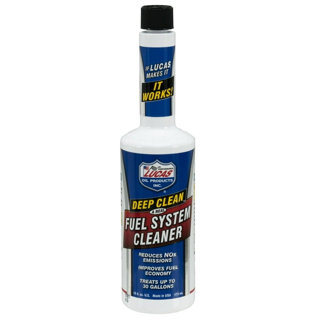 Lucas Oil 10512 Deep Clean Fuel System Cleaner 16 Ounce 1 Pound