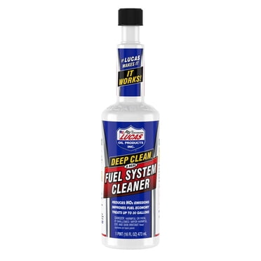 Lucas Oil 10512 Deep Clean Fuel System Cleaner Performance Additive 16 Ounce