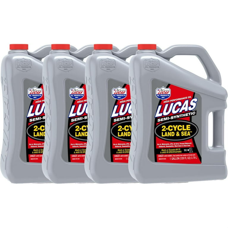 Lucas Semi-Synthetic TC-W3 2-Cycle Oil - Case of 6 Lucas Semi-Synthetic TC-W3 2-Cycle Oil - Case of 6