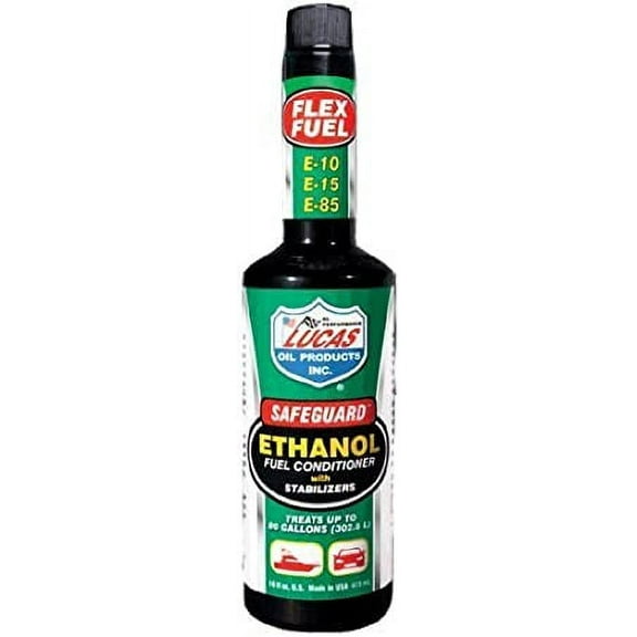 Lucas Oil 10576 Safeguard Ethanol Fuel Conditioner - 16 oz. (Quantity 6)