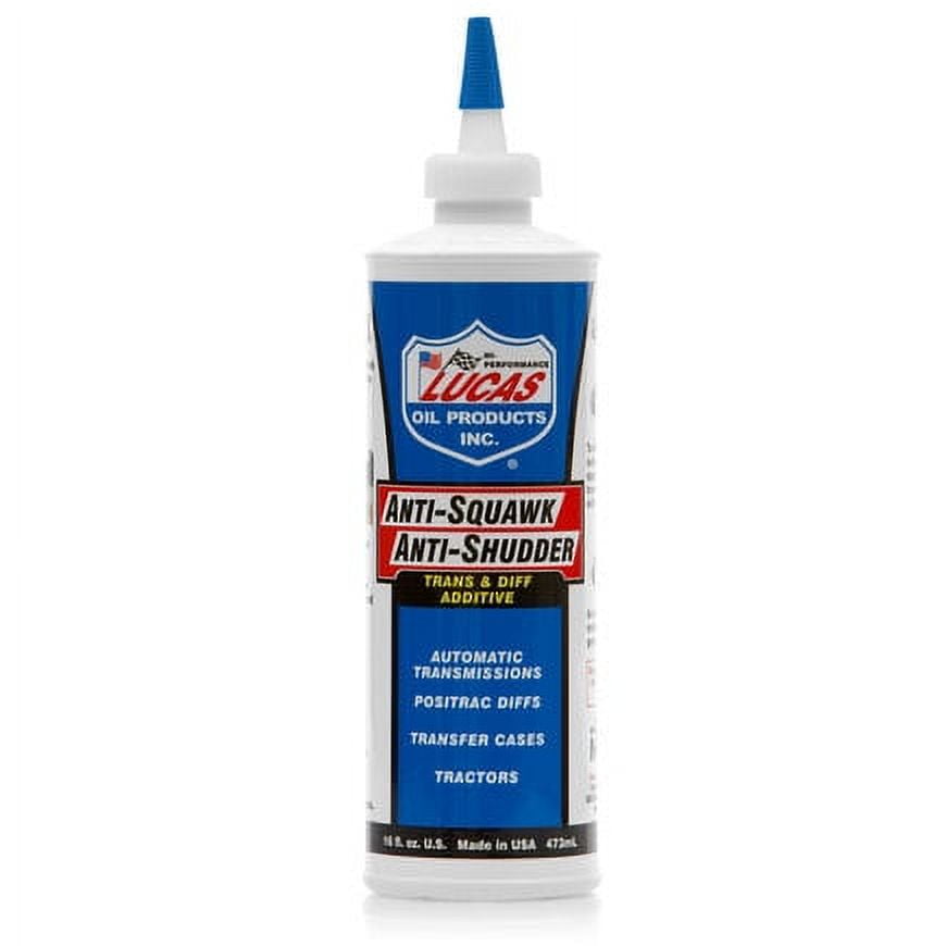 Lucas Oil 10599 Anti Squawk Anti Shudder 1 Pint 1 Pack - Walmart.com