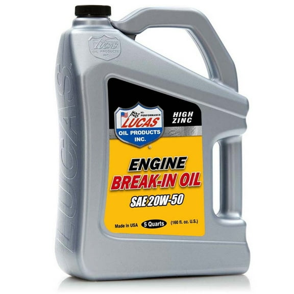 Lucas Oil 10636 Sae 20W-50 Break-In Oil / 10636_50
