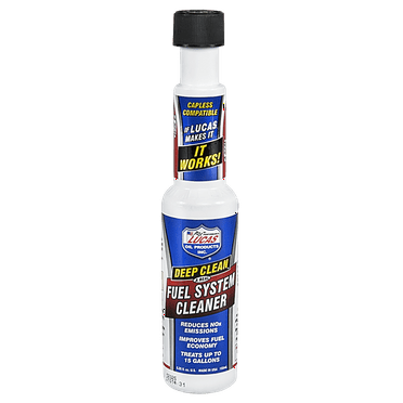 Lucas Oil 10669 Deep Clean Fuel System Cleaner 5.25 Ounce Automotive Fuel Additive