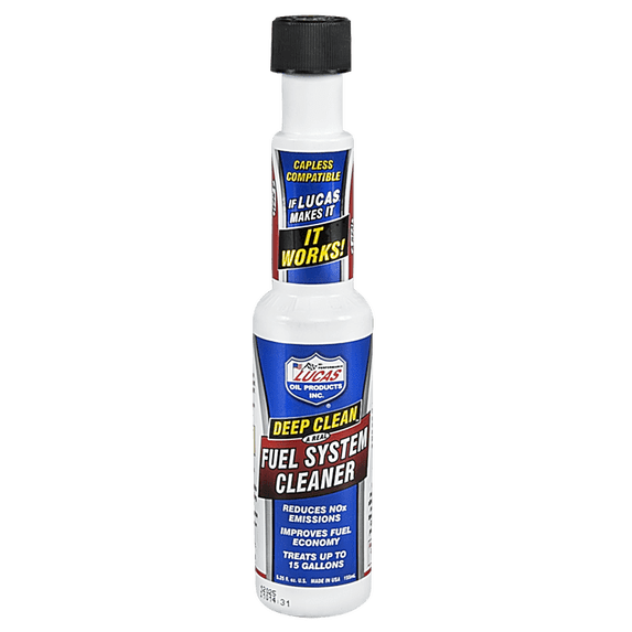 Lucas Oil 10669 Deep Clean Fuel System Cleaner 5.25 Ounce Automotive Fuel Additive