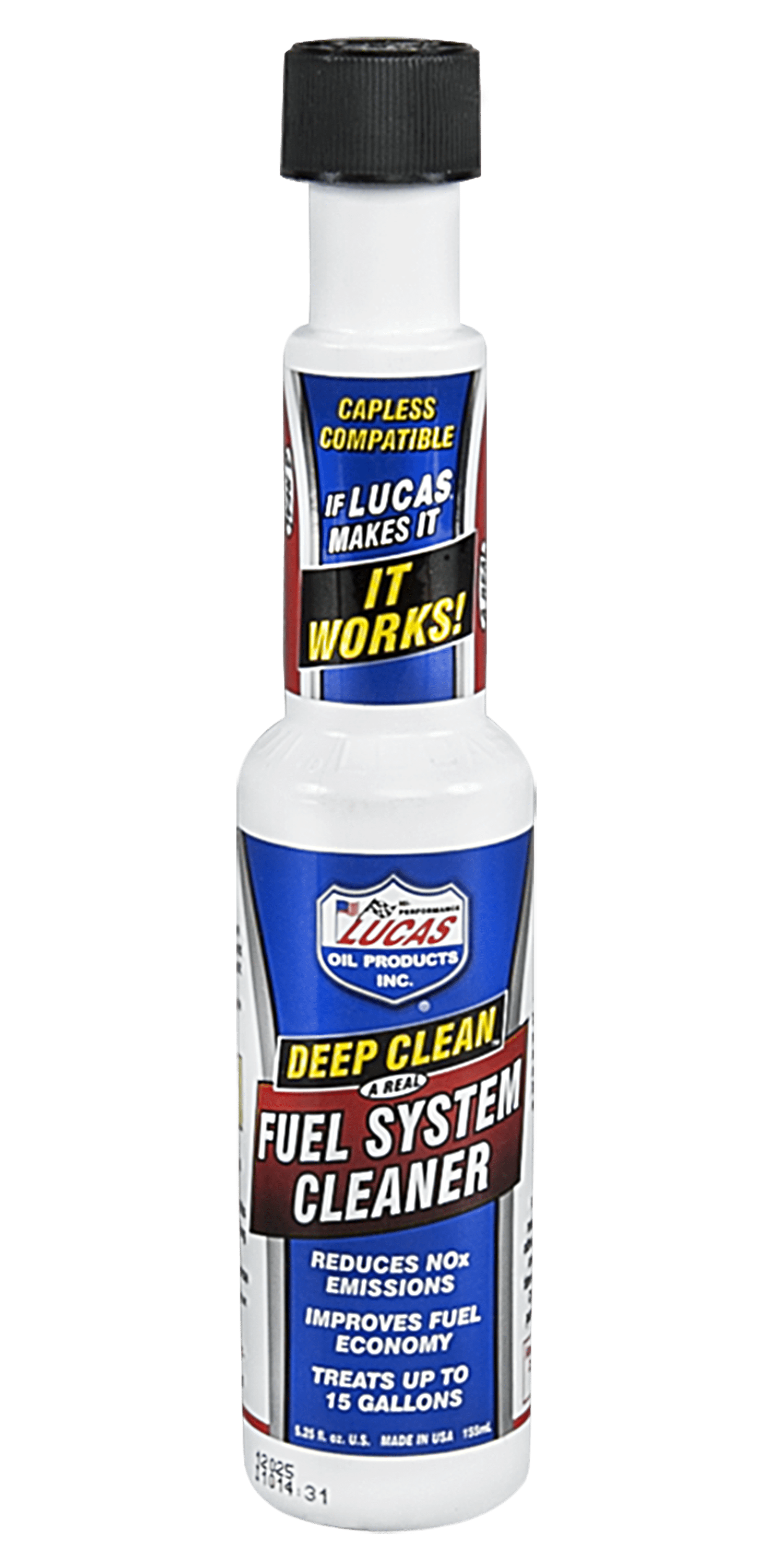 Lucas Oil 10669 Deep Clean Fuel System Cleaner 5.25 Ounce Automotive Fuel Additive