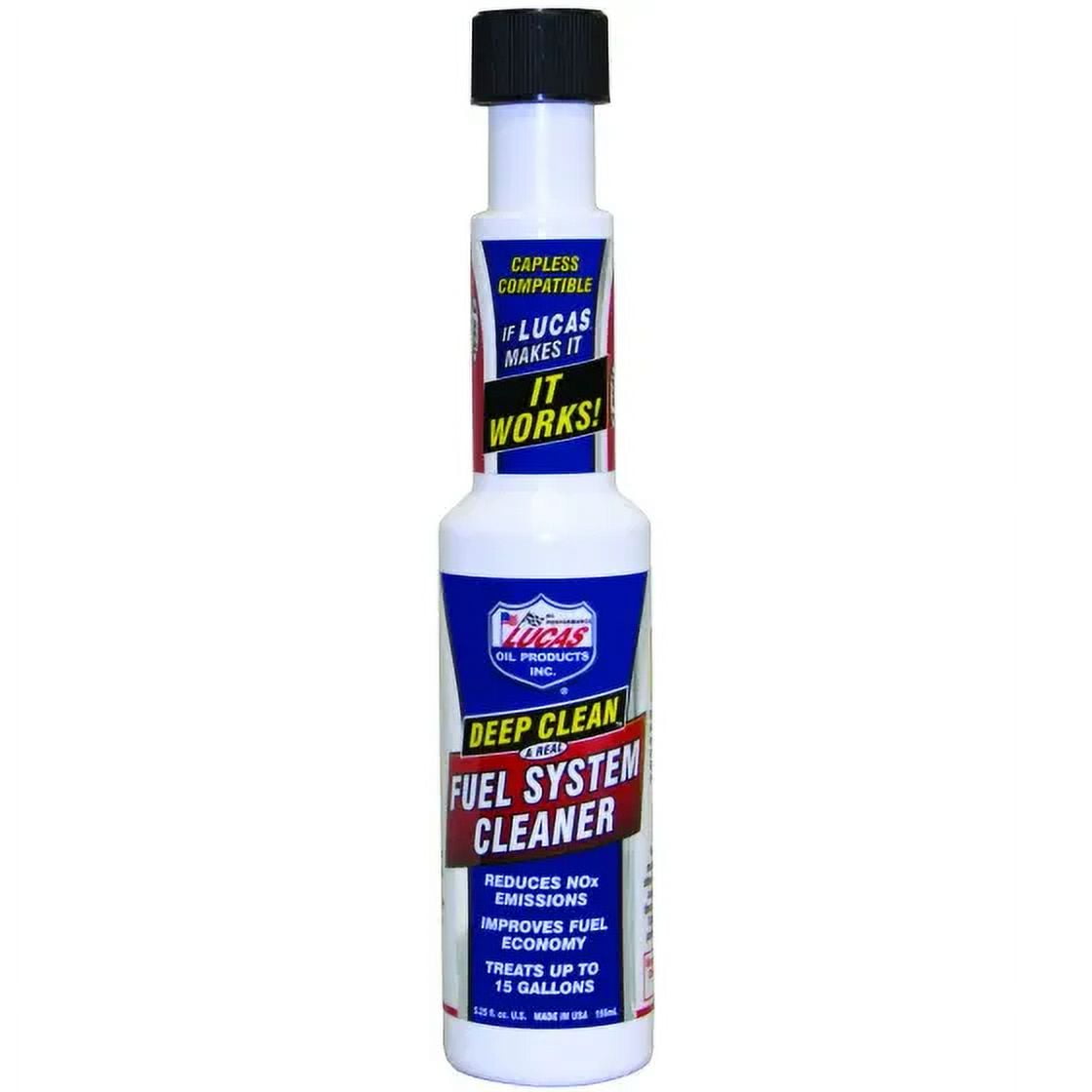 Lucas Oil 10669 Deep Clean Fuel System Cleaner 5.25oz. Bottle