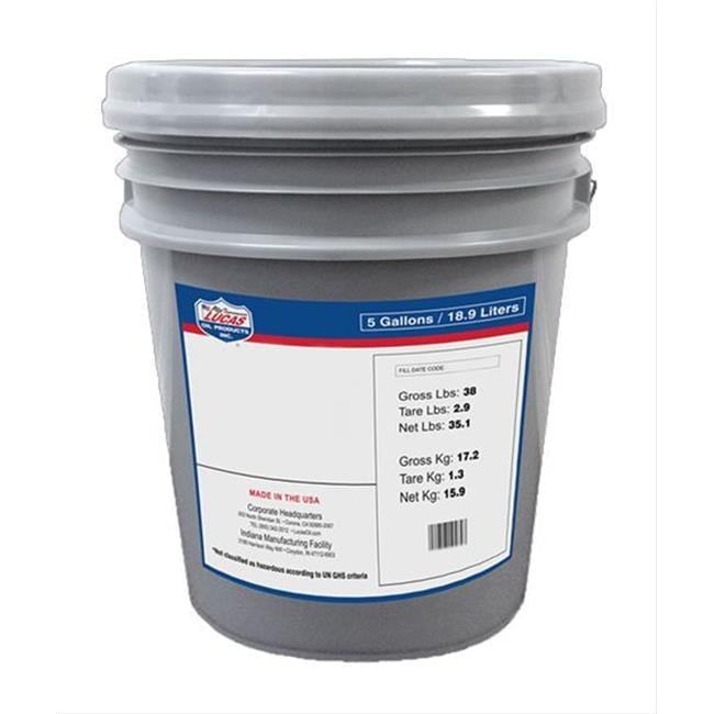 Lucas 60 Plus Racing Only Oil - 5 Gallon Pail Lucas 60 Plus Racing Only Oil - 5 Gallon Pail