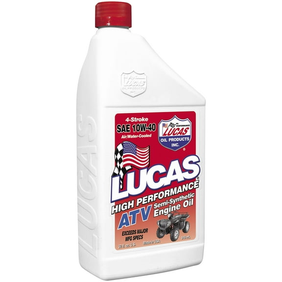 Lucas Oil 10720 High Performance Semi-Synthetic - 10W40 - 1qt.