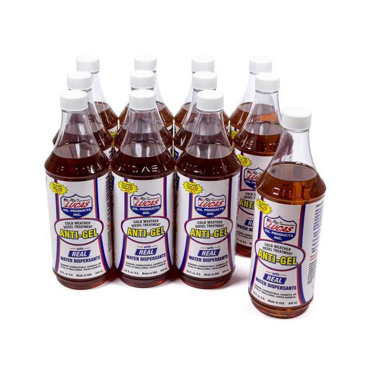 Lucas Oil 1086512 1 qt. Cold Weather Fuel Additive AntiGel Diesel