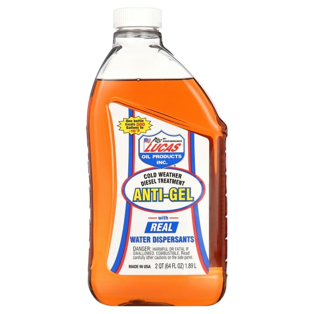 Lucas Oil 10866 AntiGel Cold Weather Diesel Automotive Additive 64