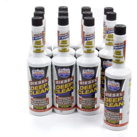 Lucas Oil 10872-12 Diesel Deep Clean 16-oz (12 Pack)
