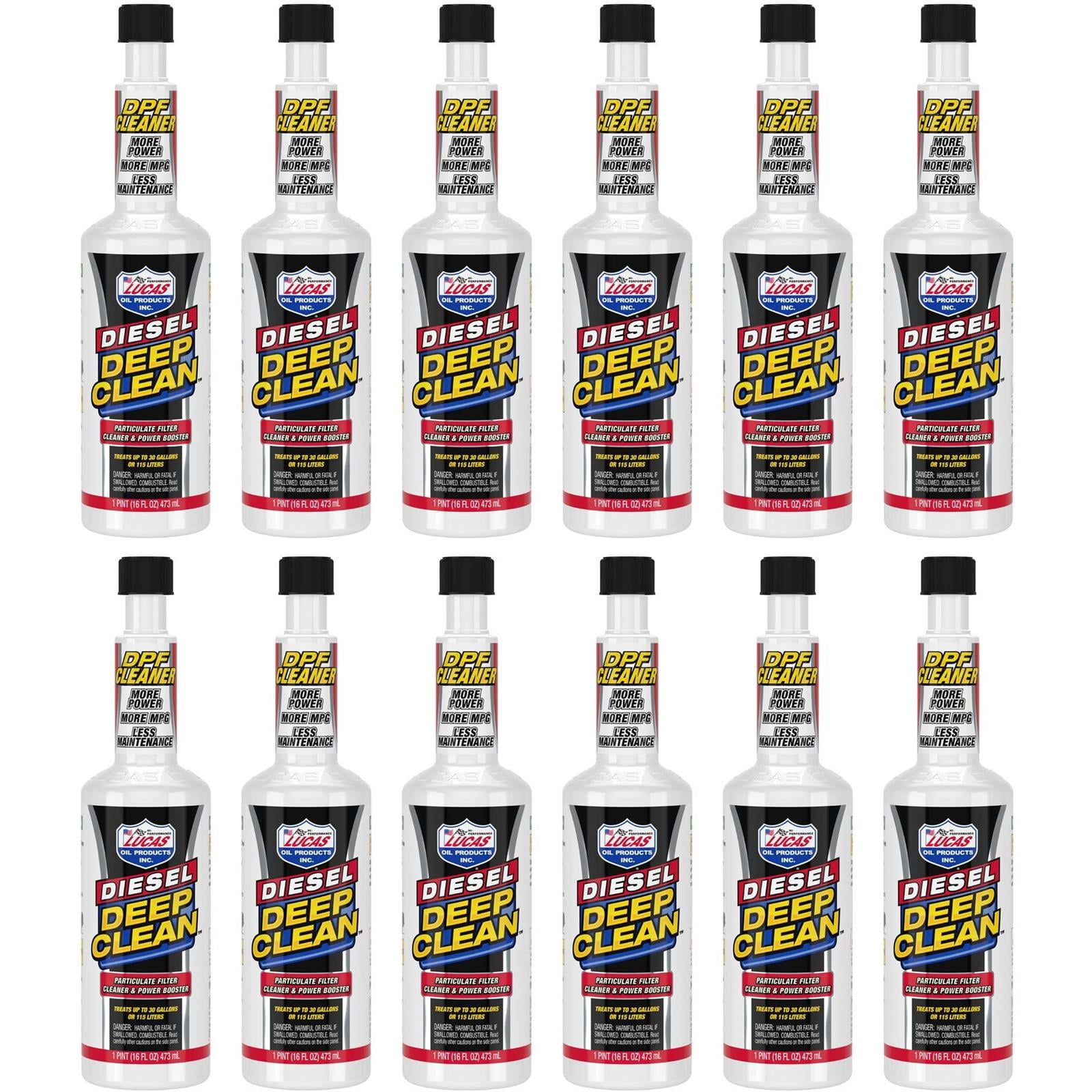 Lucas Oil Diesel Deep Clean Fuel System Cleaner, Auto Additive