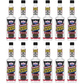 Lucas Oil 10872 Diesel Deep Clean Fuel System Cleaner, 12-Pack