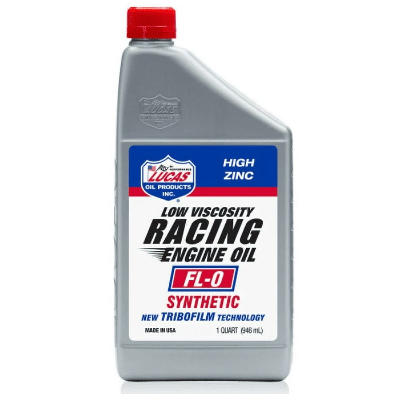 Lucas Oil FL-0 Synthetic Racing Only Oil 10892 Lucas Oil FL-0 Synthetic Racing Only Oil 10892