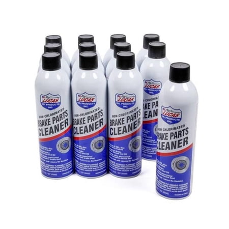 Lucas Oil 10906-12 Brake Parts Cleaner Case 12x - 14 oz