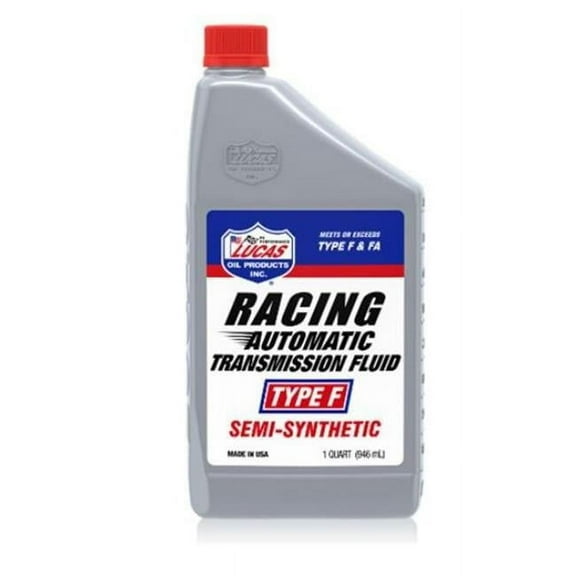 Lucas Oil 11020 1 qt. Semi-Synthetic Racing Type F Automatic Transmission Fluid