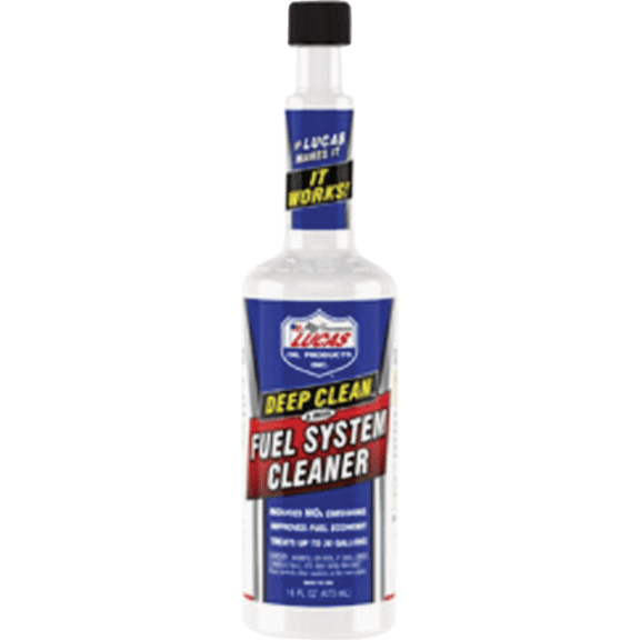 Lucas Oil 16 Oz. Fuel System Deep Clean - Single Pack Residential Use, Standard Application