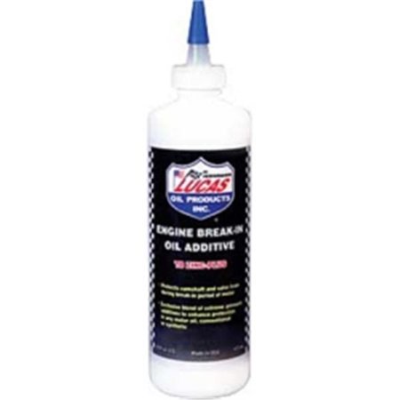 Lucas Oil 16 oz Universal Engine Break-In Oil Additive,