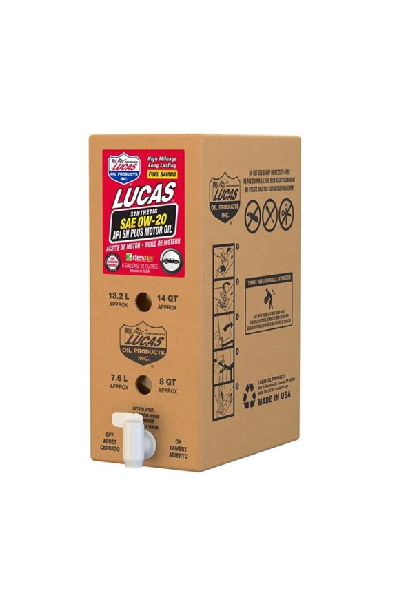 18003 6 gal Synthetic SAE 0W-20 High-Mileage Motor Oil