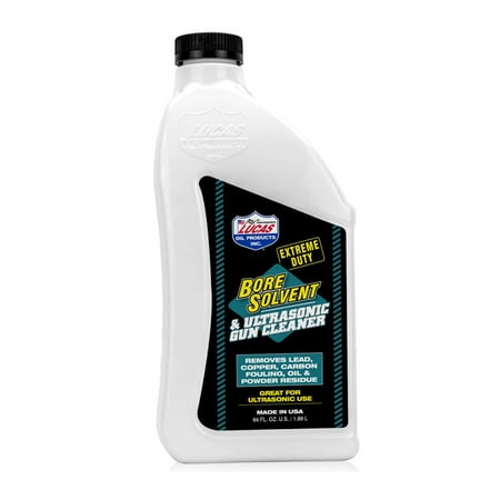 Lucas Oil 64oz Extreme Duty Bore Solvent & Ultrasonic Gun Cleaner #10909